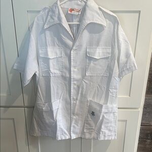 Vintage Iolani Hawaiian 4 pocket button down